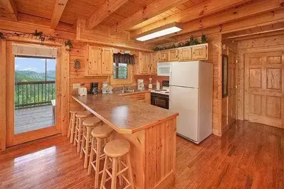 gatlinburg cabin rentals kitchen