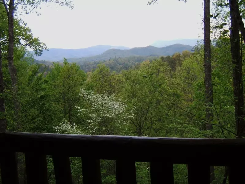 MOUNTAIN VIEW FROM DECK