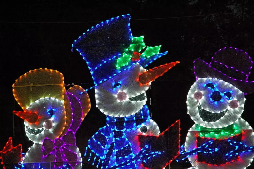 smoky mountain winterfest lights