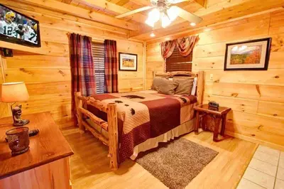 cabin bedroom 