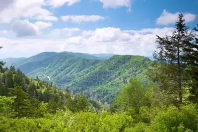 Stunning photo of the Smoky Mountains.