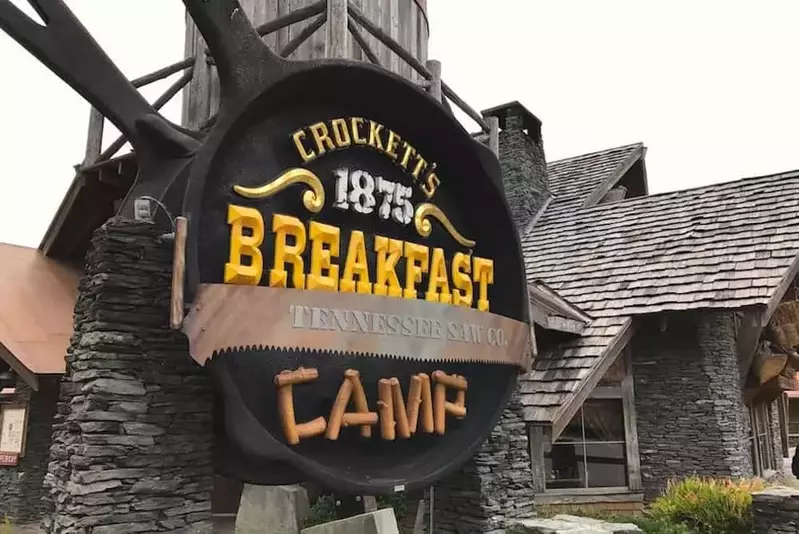 crocketts breakfast camp sign