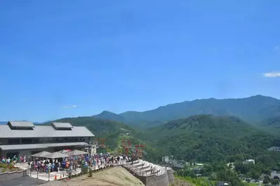 SkyCenter building at the SkyLift Park in Gatlinburg