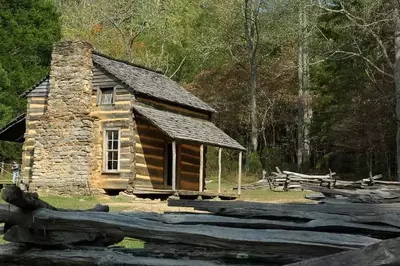 Historic cabin in Cades Cove