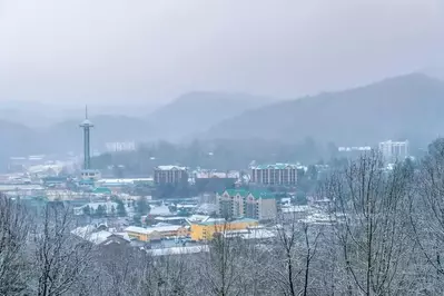 Gatlinburg in winter