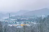 Gatlinburg in winter