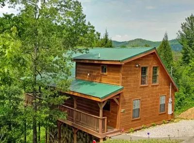 The Up a Creek cabin in Gatlinburg TN.