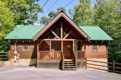 The Tranquil Moments cabin in Gatlinburg.
