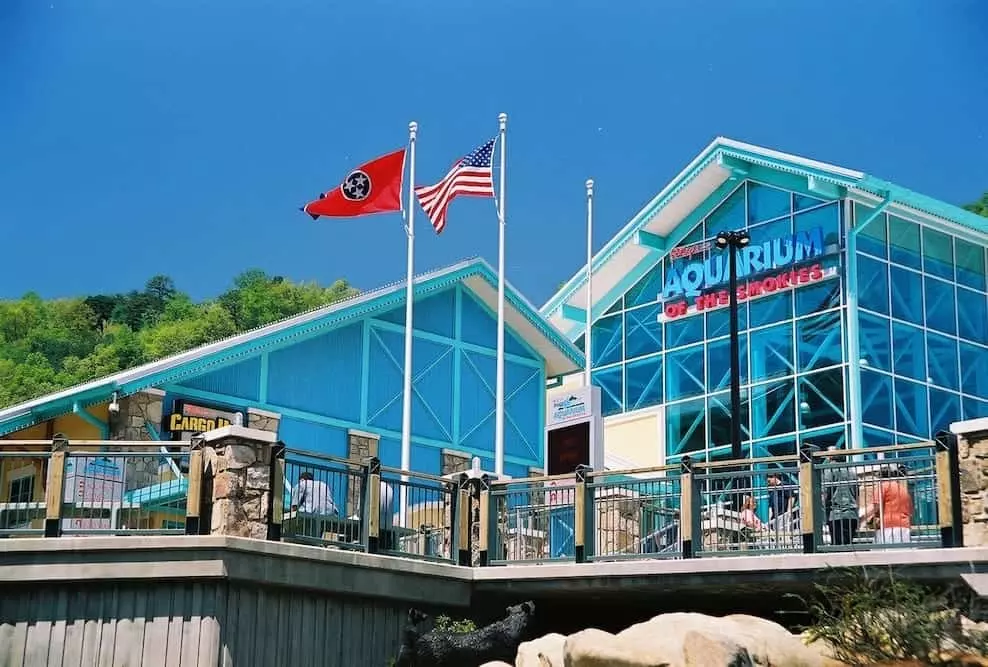 A photo of Ripley's Aquarium of the Smokies.