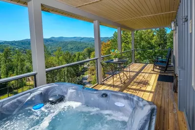 above the smoke is one of the top gatlinburg cabin rentals for families