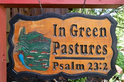 IN GREEN PASTURES