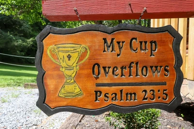 MY CUP OVERFLOWS