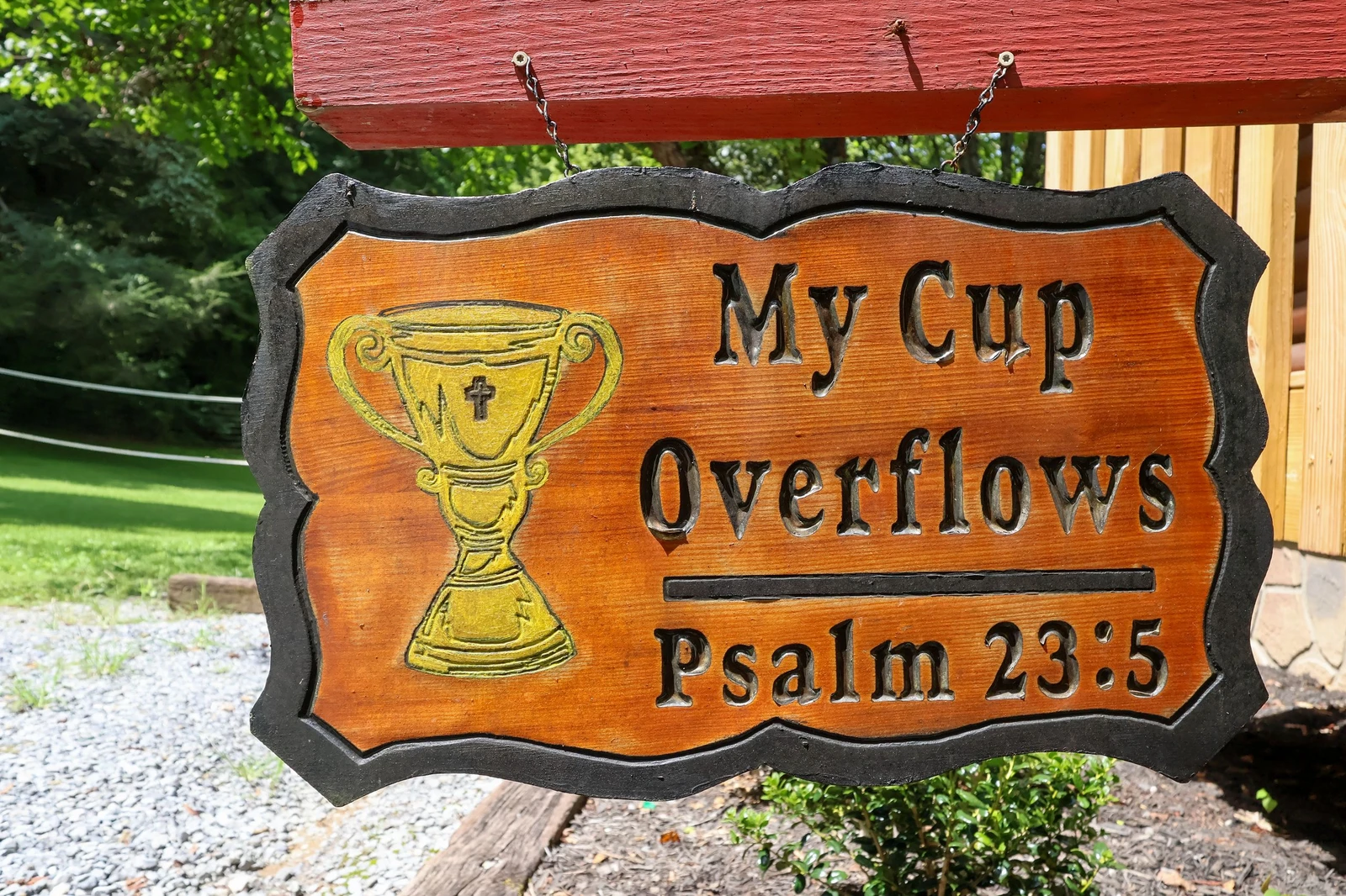 MY CUP OVERFLOWS